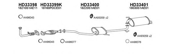 VENEPORTE 330065 Exhaust System